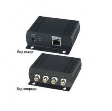 Передатчик ip-видеосигнала по коаксиальному кабелю SC&T SC&T IP01H передатчик ip видеосигнала по коаксиальному кабелю evidence evidence cross 1 rg hpoe