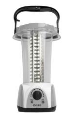 Фонарь карманный, ручной электрический Фонарь кемпинговый AccuF5-L84-gy 84х0.5Вт SMD 20-450лм 4В 1.6А.ч  IP20 кемпинговый диммер ручка вращающаяся на 180град. сер. ФАZА 5034372