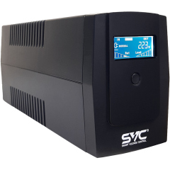 Источники бесперебойного питания 220В SVC V-650-R-LCD