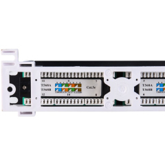 Ripo Патч-панель настенная, 12 портов, универс., Cat.5e (Класс D), 100МГц, RJ45/8P8C, 110, T568A/B,
