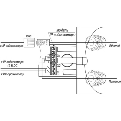 IP-камера  Тахион ТВК-65-IP-5-V2812-12VDC-ИК-15/60 исп.10