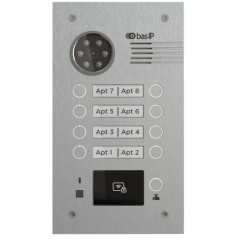 Вызывные панели IP-домофона BAS-IP BA-08MD Silver