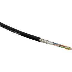 Кабели Ethernet Hyperline SFUTP4-C5E-S24-IN-LSZH-BK-305