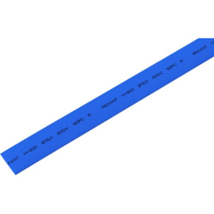 Трубка термоусаживаемая ТУТ 15,0/7,5мм, синяя, упаковка 50 шт. по 1м, PROconnect (55-1505)
