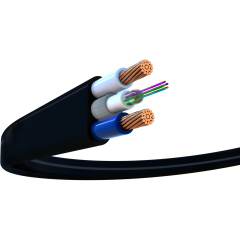 Оптоволоконный кабель Старлинк СЛ-ОЭК-П-нг(А)-HF-(4Е2-1,0)+2х1,5