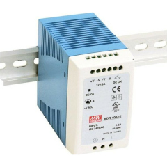 Источники питания до 12В Mean Well MDR-100-12