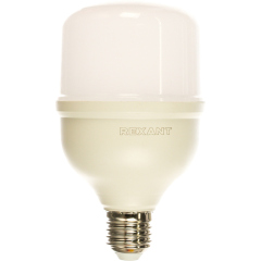 Лампа светодиодная Лампа светодиодная высокомощная 30Вт E27 (+переходник E40) 2850Лм AC140~265В 6500K REXANT (604-069)