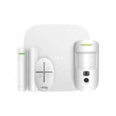 Комплекты беспроводной GSM-сигнализации Ajax StarterKit Cam Plus(white)