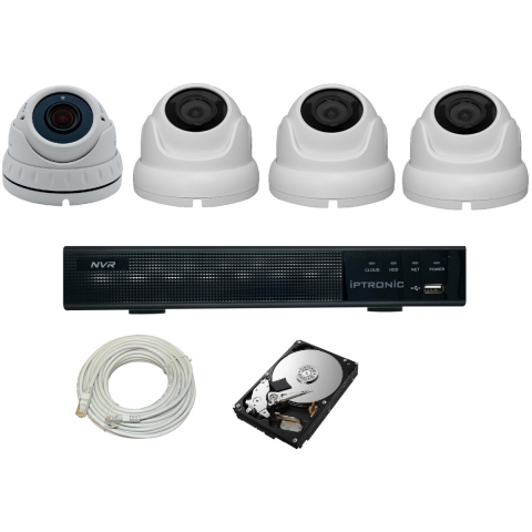 Купить IPTRONIC Комплект IP дача/магазин Dome Kit 3-1 Готовый комплект ...