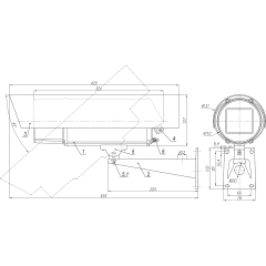 IP-камера  Тахион ТВК-90-IP-7-V2812-24VDC/AC