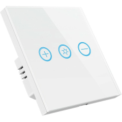 Умные выключатели и кнопки Умный диммер-выключатель ROXIMO, сенсорный, белый, SWSEN03-W