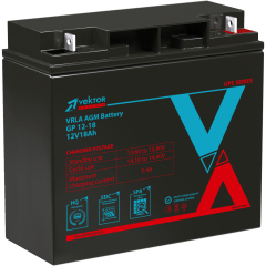Аккумуляторы VEKTOR ENERGY GP 12-18