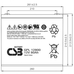 CSB GPL12800