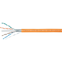 Кабели Ethernet Cabeus UTP-4P-Cat.6a-SOLID-LSZH-OR