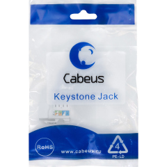 Cabeus KJ-RJ45-Cat.5e-90