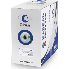 Cabeus UTP-4P-Cat.5e-SOLID-LSLTx-GN