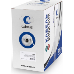 Cabeus UTP-4P-Cat.5e-SOLID-LSLTx-GY