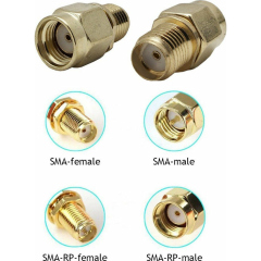 Переходники S-A312 (RP-SMA-male - SMA-female)