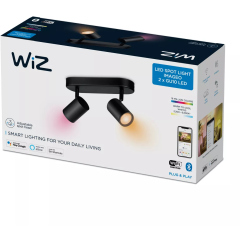 Светильник IMAGEO WiZ Spots 2x5W B 22-65K RGB
