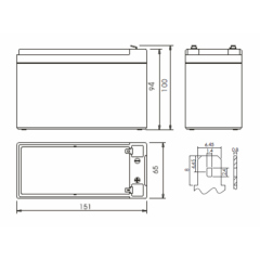 POWERMAN Battery 12V/7AH