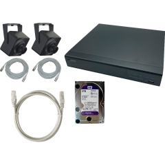Готовые комплекты видеонаблюдения IPTRONIC IP Mini Квартира 2Tb Kit 2