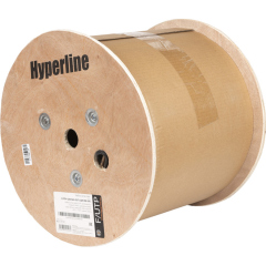 Hyperline FUTP4-C5E-S24-OUT-LSZH-BK-500