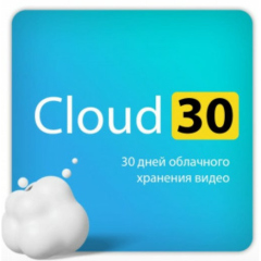 Лицензионный код на ПО Ivideon Cloud. Тариф Cloud 30 на 1 камеру любых брендов кроме Ivideon/Nobelic (1 месяц)