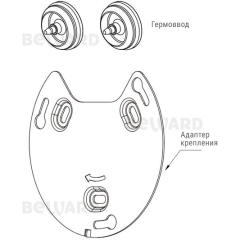 IP-камера  Beward SV2005DB(2.8 mm)