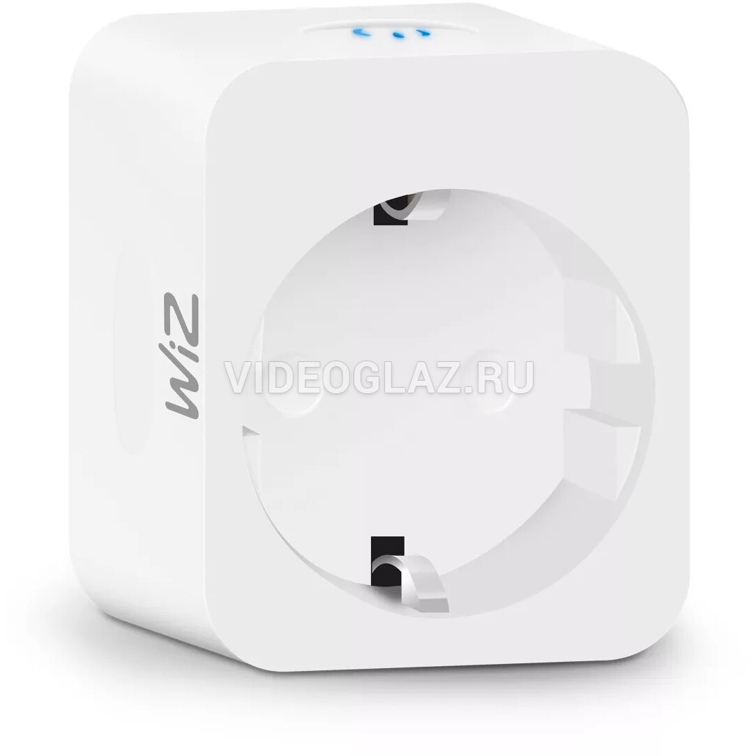 Купить Переходник WiZ Smart Plug Умные розетки - ВИДЕОГЛАЗ Москва