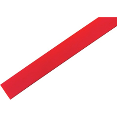 Трубка термоусадочная Трубка термоусаживаемая ТУТ 18,0/9,0мм, красная, упаковка 50 шт. по 1м, PROconnect (55-1804)