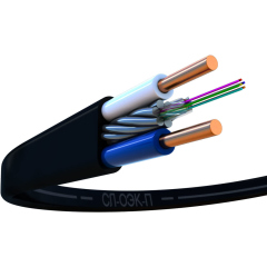 Оптоволоконный кабель Старлинк СЛ-ОЭК-П-(4Е2-3,5)+2х1,0)