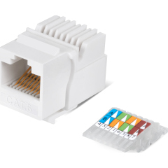 Розетки, модули, рамки Cabeus KJ-RJ45-Cat.6-Toolless