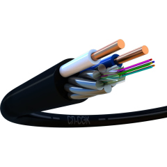 Оптоволоконный кабель Старлинк СЛ-ОЭК-НУ-(03-8Е2-5,0)+2х1,0)