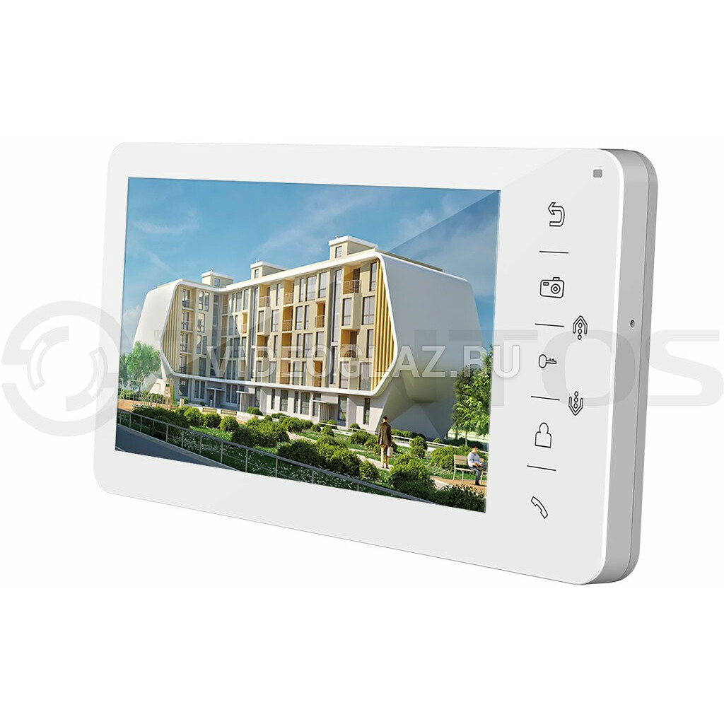 Купить Tantos Prime HD (white) Монитор видеодомофона с памятью - ВИДЕОГЛАЗ  Москва