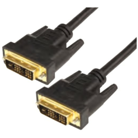 Купить Шнур DVI-D - DVI-D 3M gold с фильтрами REXANT (17-6405 ...