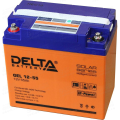 Аккумуляторы Delta GEL 12-55