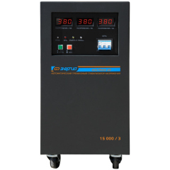 Стабилизаторы напряжения Энергия Voltron 3D 15000/3 Е0101-0221