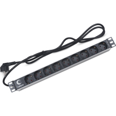 Компоненты для щитов и шкафов Cabeus PDU-9P-2EU