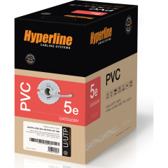 Hyperline UUTP4-C5E-S24-IN-PVC-GN-100