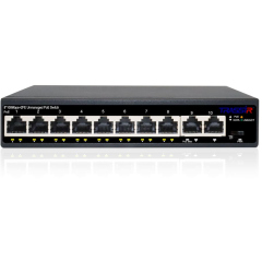 Коммутаторы POE TRASSIR TR-NS1110-105-8POE v2