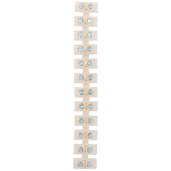 REXANT Клеммная колодка винтовая KВ-6 (2,5-6 мм²), ток 6 A, полиэтилен белый (ЗВИ) (07-5006)