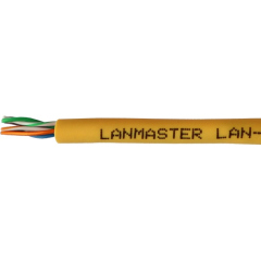 Кабели Ethernet Lanmaster LAN-5EUTP-LSZH-YL