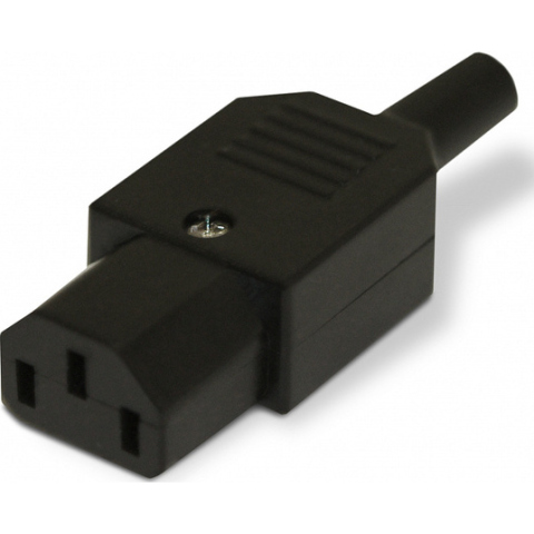 Купить Hyperline CON-IEC320C13 Разъем IEC - ВИДЕОГЛАЗ Москва