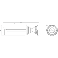 IP-камера  Smartec STC-IPM5612/1 rev.3 Estima