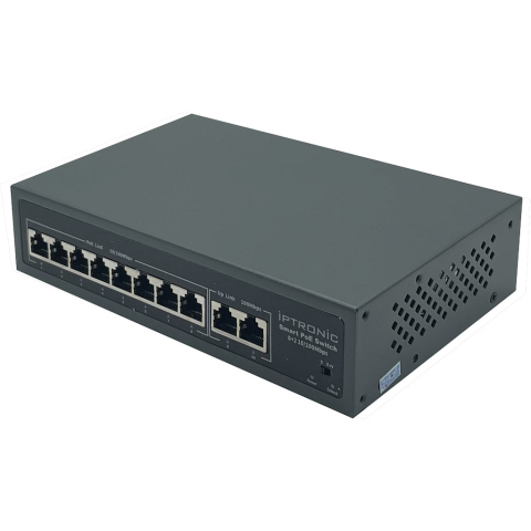 Купить IPTRONIC PS3-E10P8GH Коммутаторы POE - ВИДЕОГЛАЗ Москва