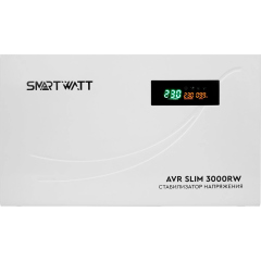 Стабилизаторы напряжения SMARTWATT AVR SLIM 3000RW