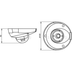 IP-камера  Beward B5320DMR(2.8 mm)