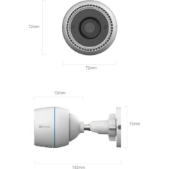 IP-камера  EZVIZ CS-H3c (1080P,2.8mm)