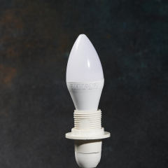 Лампа светодиодная Свеча (CN) 9,5Вт E14 903Лм 4000K нейтральный свет REXANT (604-024)