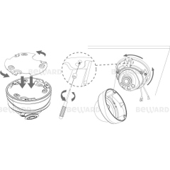 IP-камера  Beward SV2018DVZ